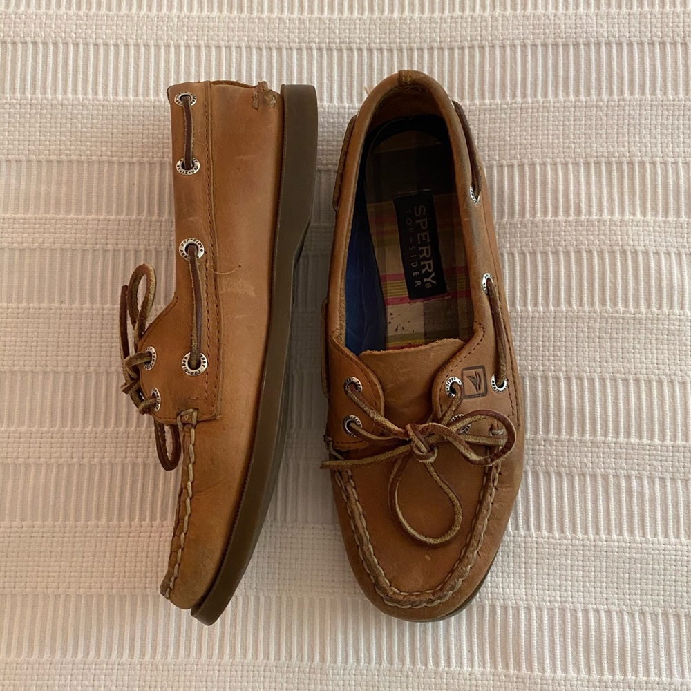 Leather Sperrys - image 2